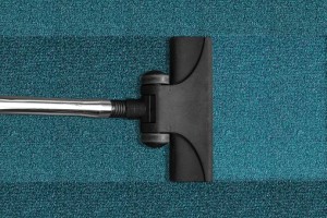 cleaning with vacuum